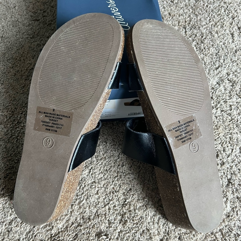 Women’s Universal Thread Black Kerryl Sandals - Picture 5 of 9